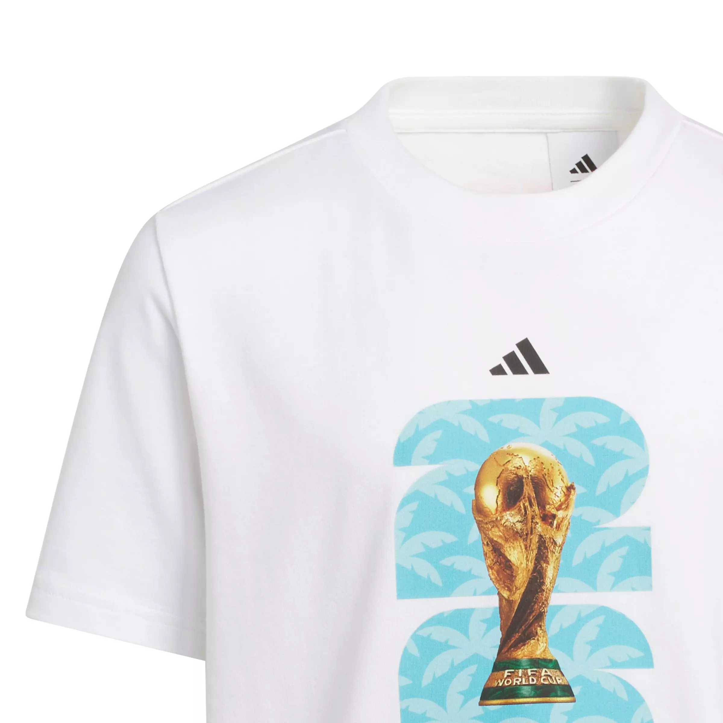 adidas Big Kids' FIFA World Cup 26 Host City Miami Graphic T-Shirt - White - WHITE