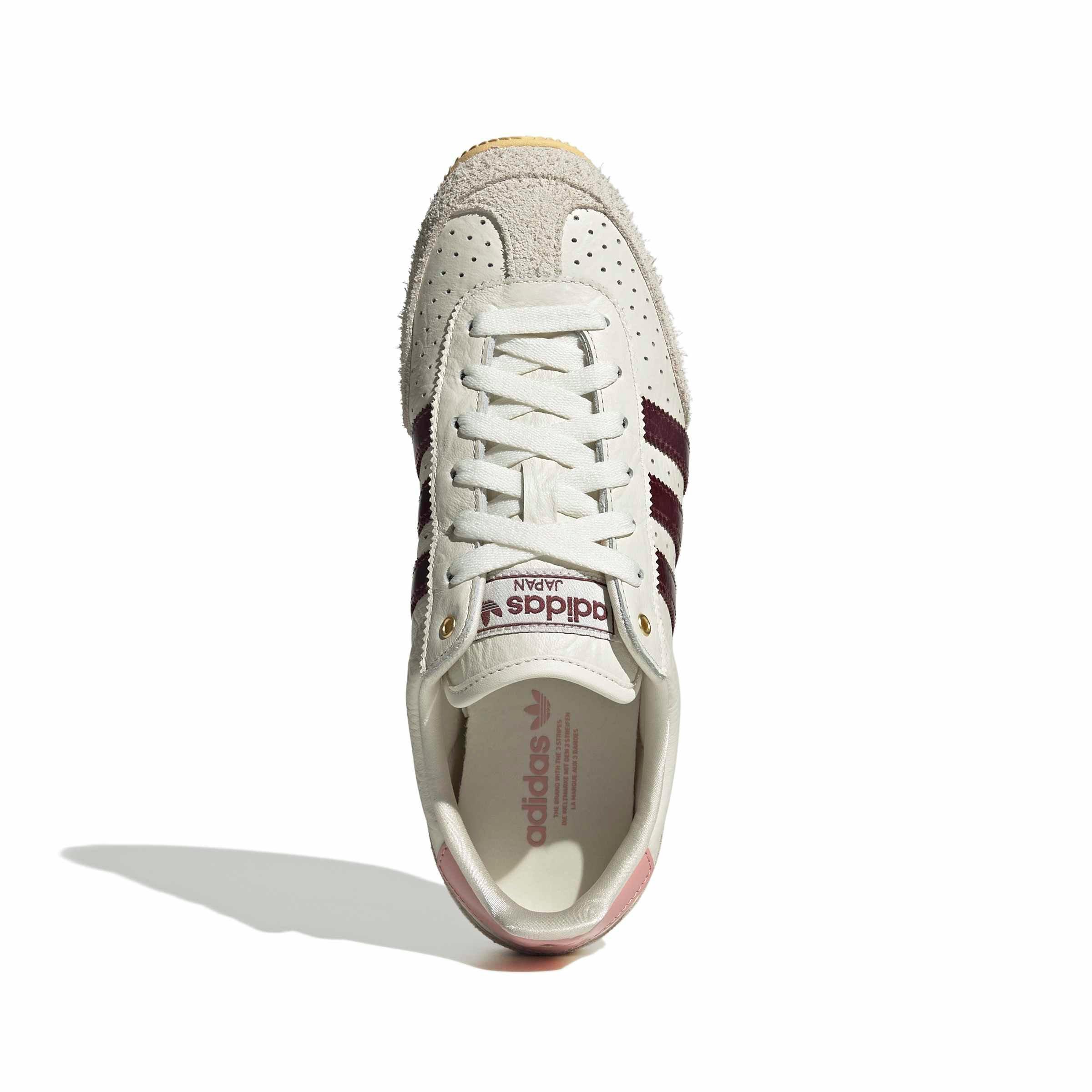 adidas Originals Japan "Off White/Maroon/Orange Tint" Women's Shoe - OFF WHITE/MAROON/ORANGE