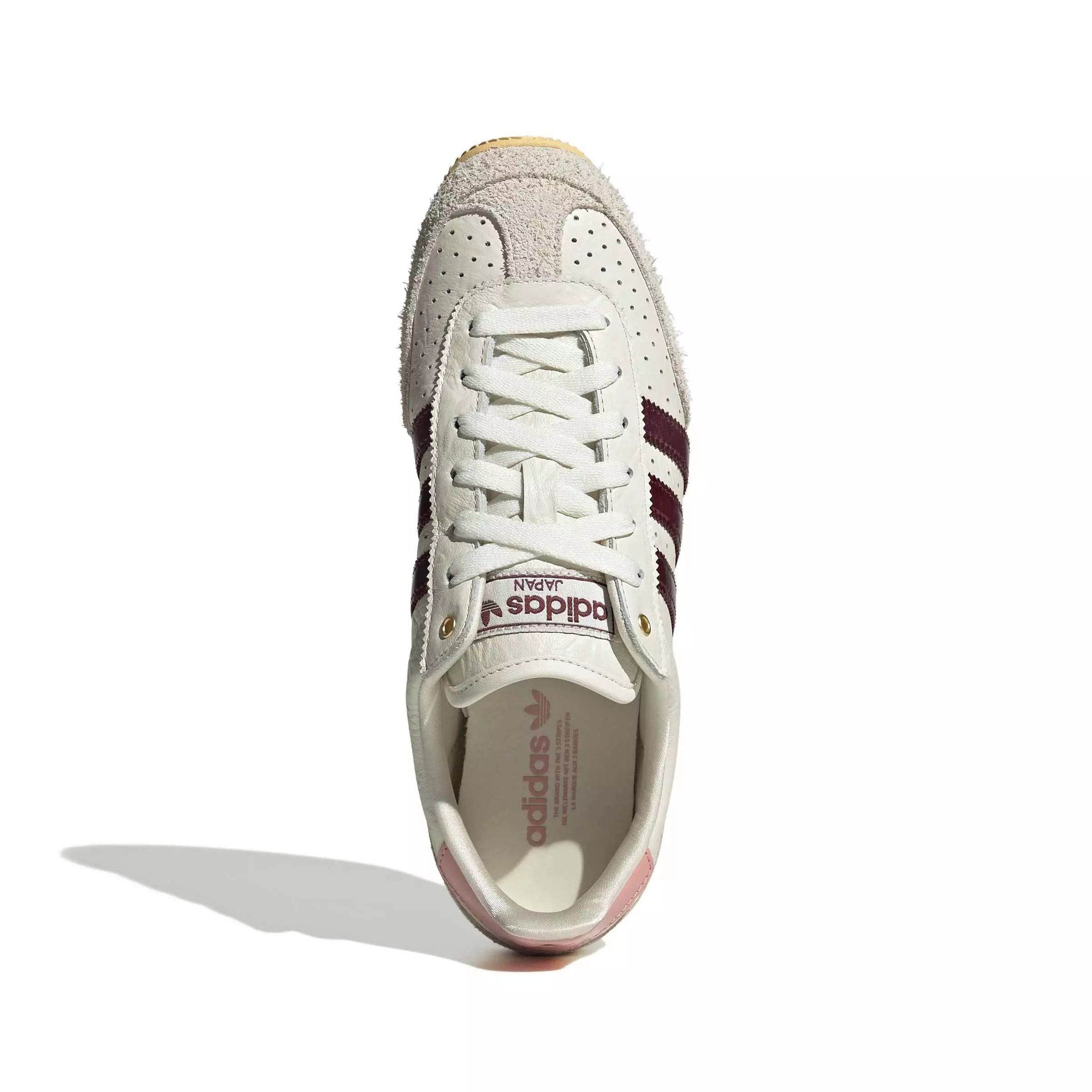 adidas Originals Japan "Off White/Maroon/Orange Tint" Women's Shoe - OFF WHITE/MAROON/ORANGE