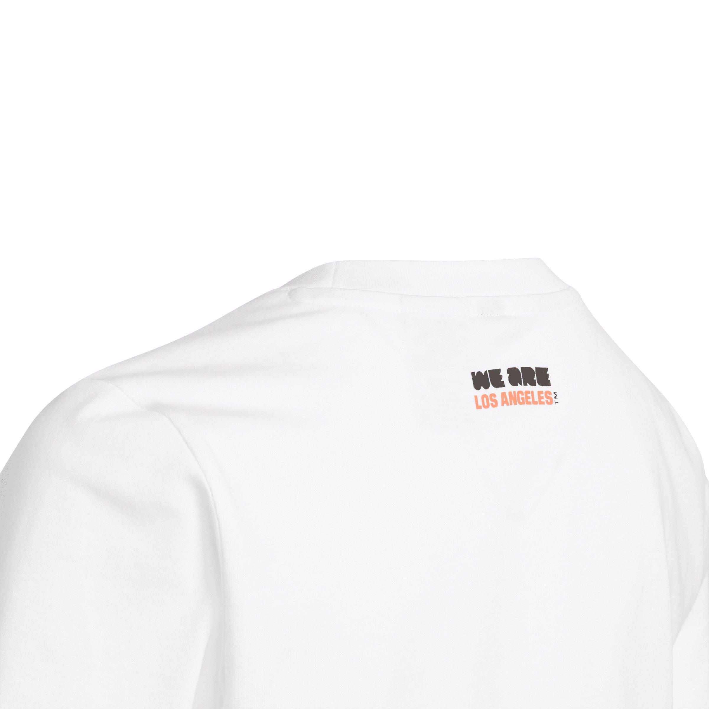 adidas FIFA World Cup 26 Host City Los Angeles Big Kids' White Graphic T-Shirt