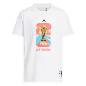 adidas Big Kids' FIFA World Cup 26 Host City Los Angeles Graphic T-Shirt - White