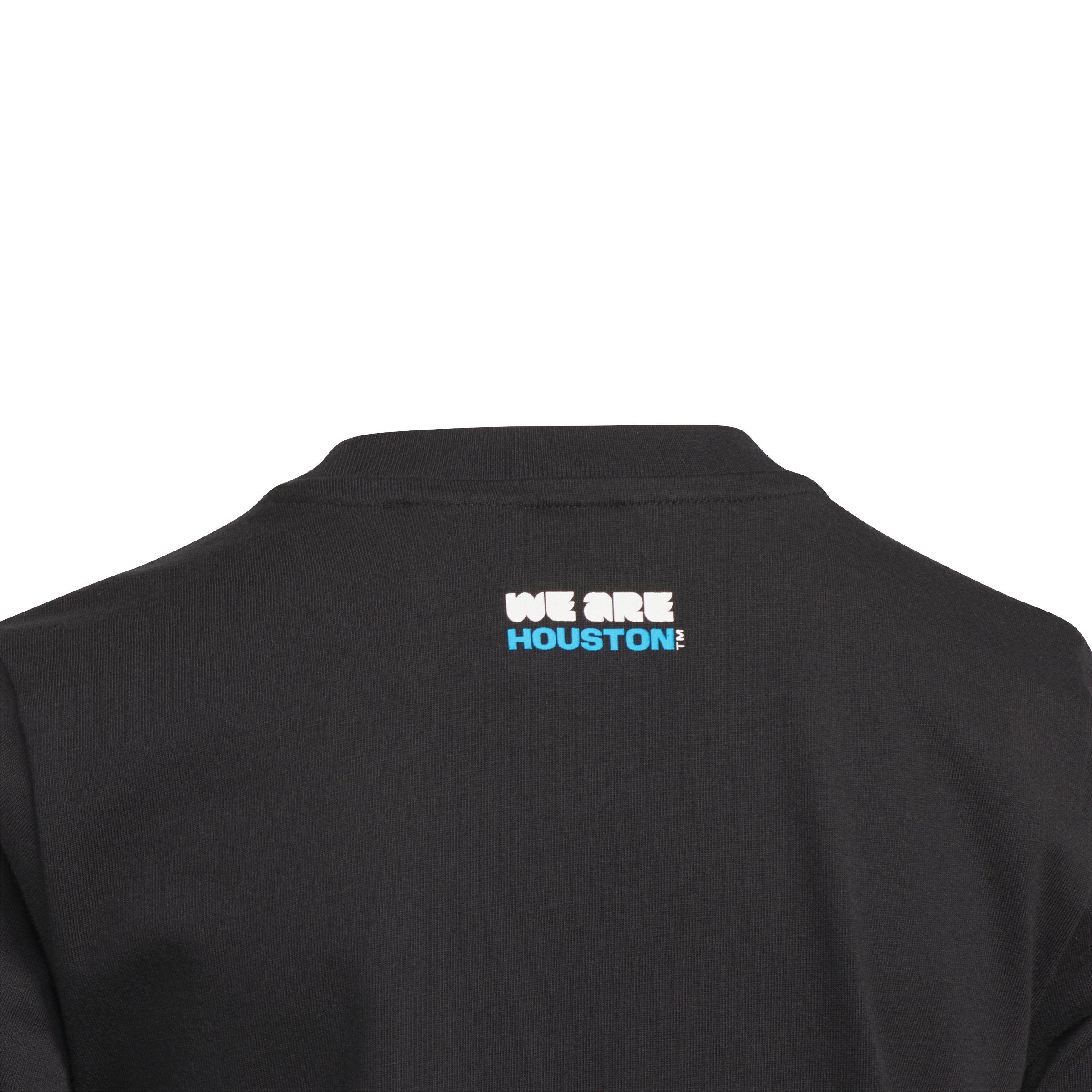adidas FIFA World Cup 26 Host City Houston Big Kids' Black Graphic T-Shirt