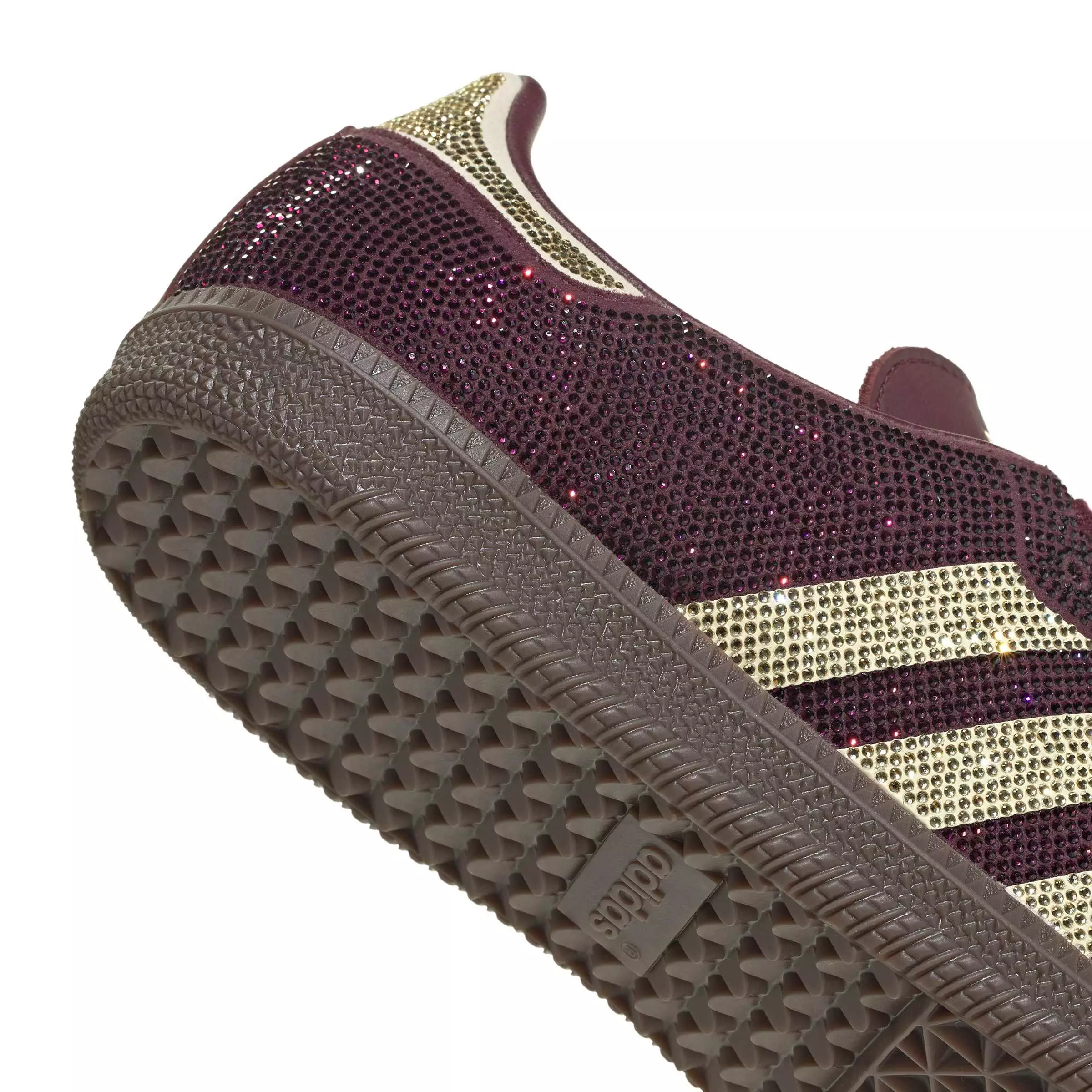 adidas Originals Samba OG "Maroon/Warm Vanilla/Gum 5" Women's Shoe - MAROON/VANILLA/GUM