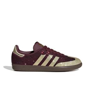 adidas Originals Samba OG "Maroon/Warm Vanilla/Gum 5" Women's Shoe - MAROON/VANILLA/GUM