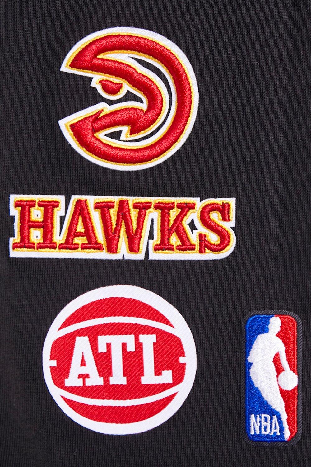 Pro Standard Women's Atlanta Hawks Retro Classic Jersey Leggings - Black - BLACK Thumbnail View 5