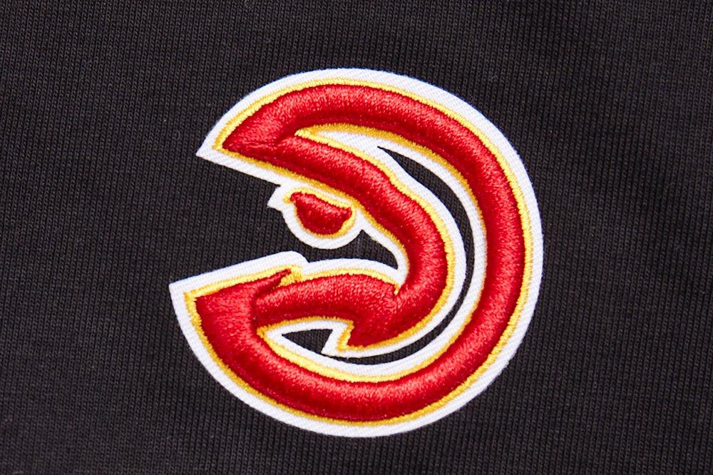 Pro Standard Women's Atlanta Hawks Retro Classic Jersey Leggings - Black - BLACK Thumbnail View 6