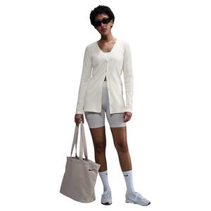 Nike Women's Sportswear Chill Knit Rib Cardigan -Sail