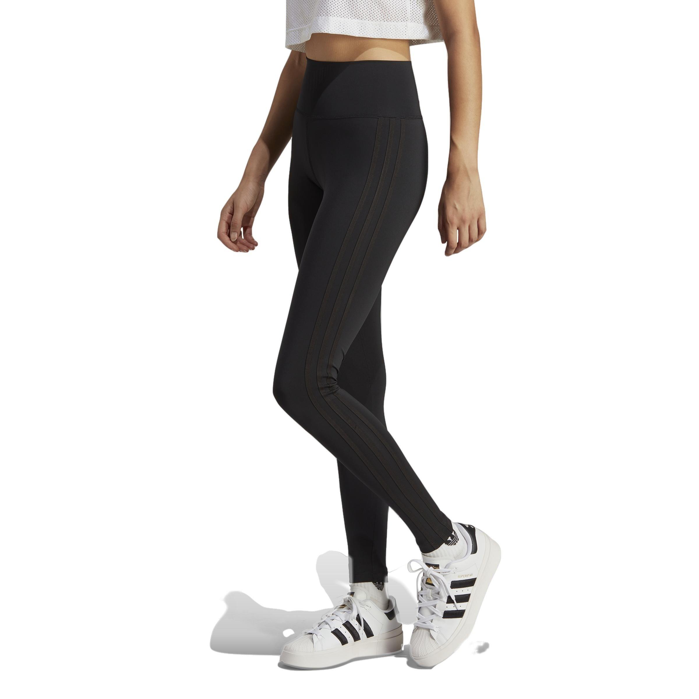 adidas Adicolor Classics Tonal 3-Stripes Leggings - Black, Women's  Lifestyle