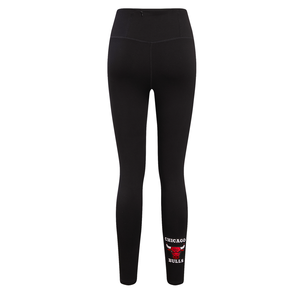 Pro Standard Women's Chicago Bulls Retro Classic Jersey Leggings - Black - BLACK Thumbnail View 2