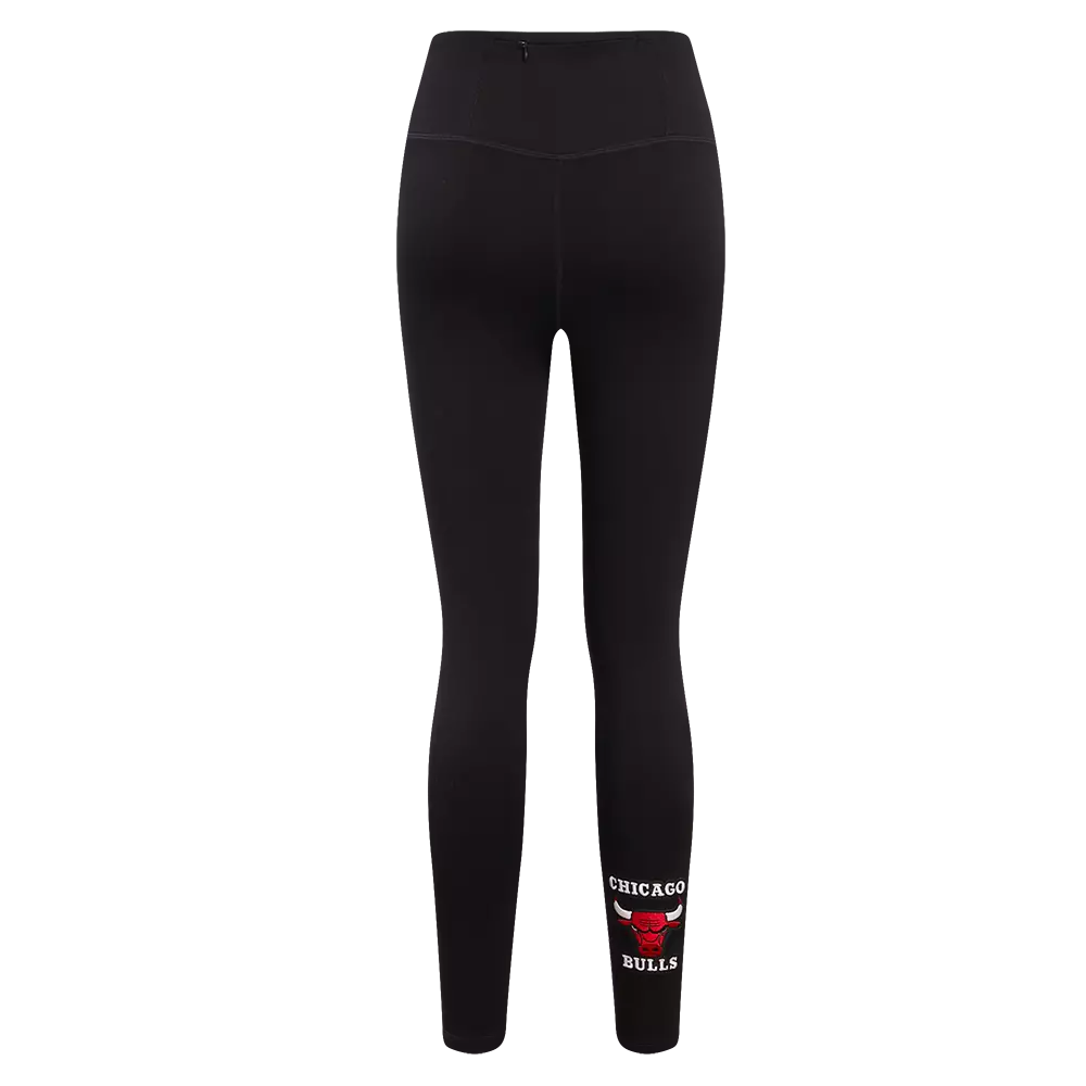 Pro Standard Women's Chicago Bulls Retro Classic Jersey Leggings - Black - BLACK
