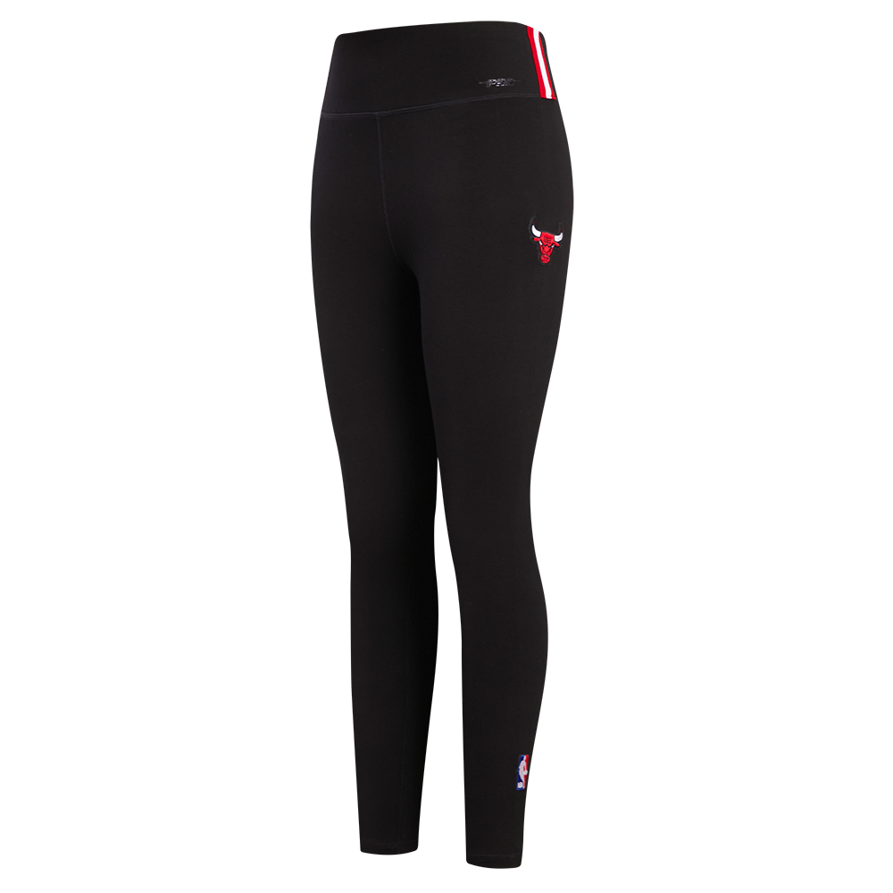 Pro Standard Women's Chicago Bulls Retro Classic Jersey Leggings - Black - BLACK Thumbnail View 3