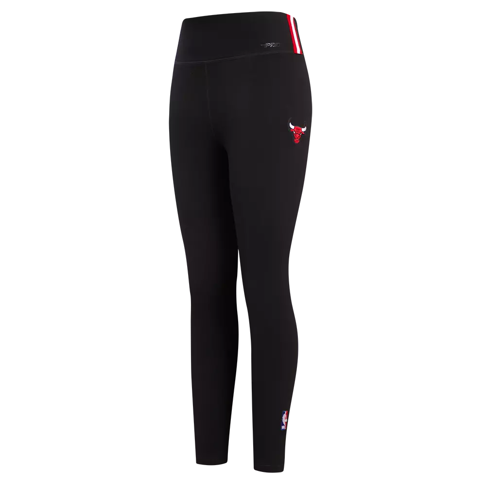 Pro Standard Women's Chicago Bulls Retro Classic Jersey Leggings - Black - BLACK
