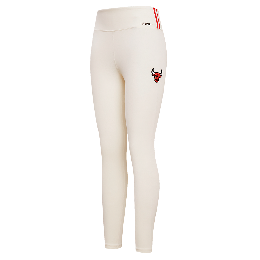 Pro Standard Women's Chicago Bulls Retro Classic Jersey Leggings - Eggshell - EGGSHELL Thumbnail View 3