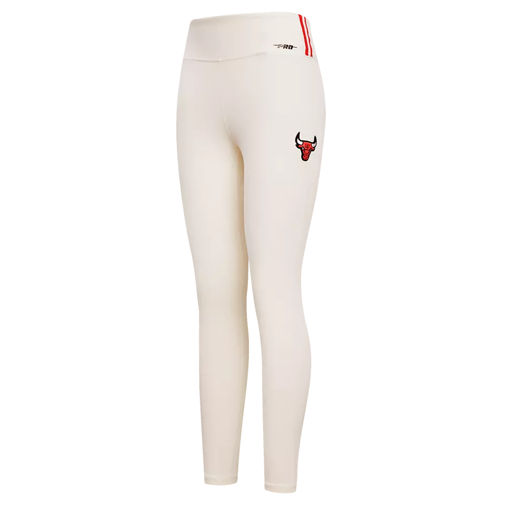 Pro Standard Women's Chicago Bulls Retro Classic Jersey Leggings - Eggshell - EGGSHELL