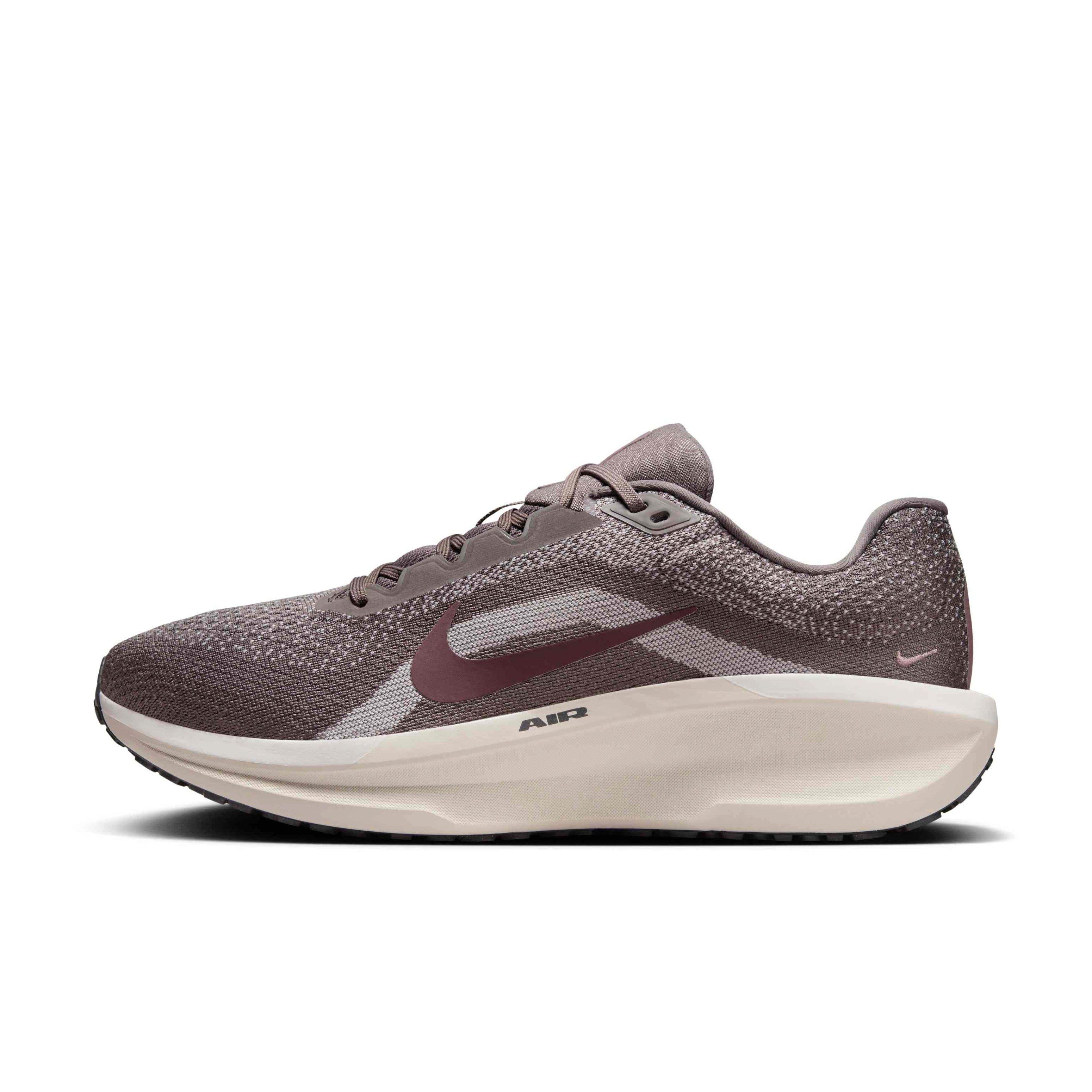 Nike Winflo 11 "Cave Stone/Vast Grey/Dark Smoke Grey/Burgundy Crush" Men's Running Shoe - STONE/GREY/DK GREY/BURGUNDY Thumbnail View 2