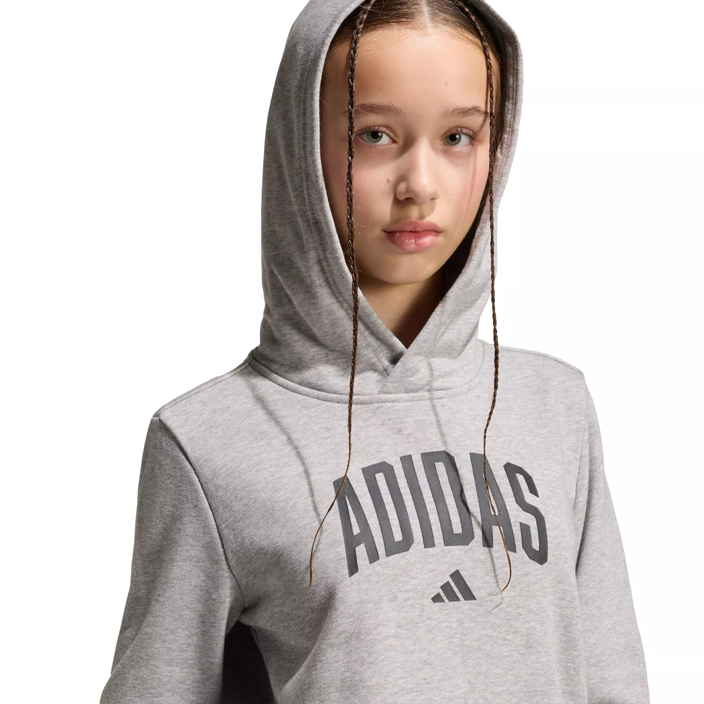 adidas Big Kids' Codes Collegiate Graphic Hoodie - Grey - GREY