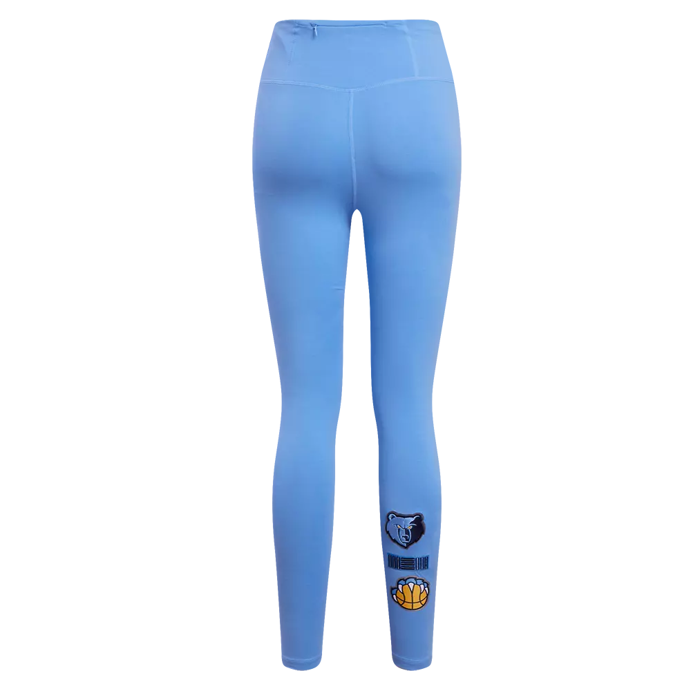 Pro Standard Women's Memphis Grizzlies Retro Classic Jersey Leggings - Blue - BLUE