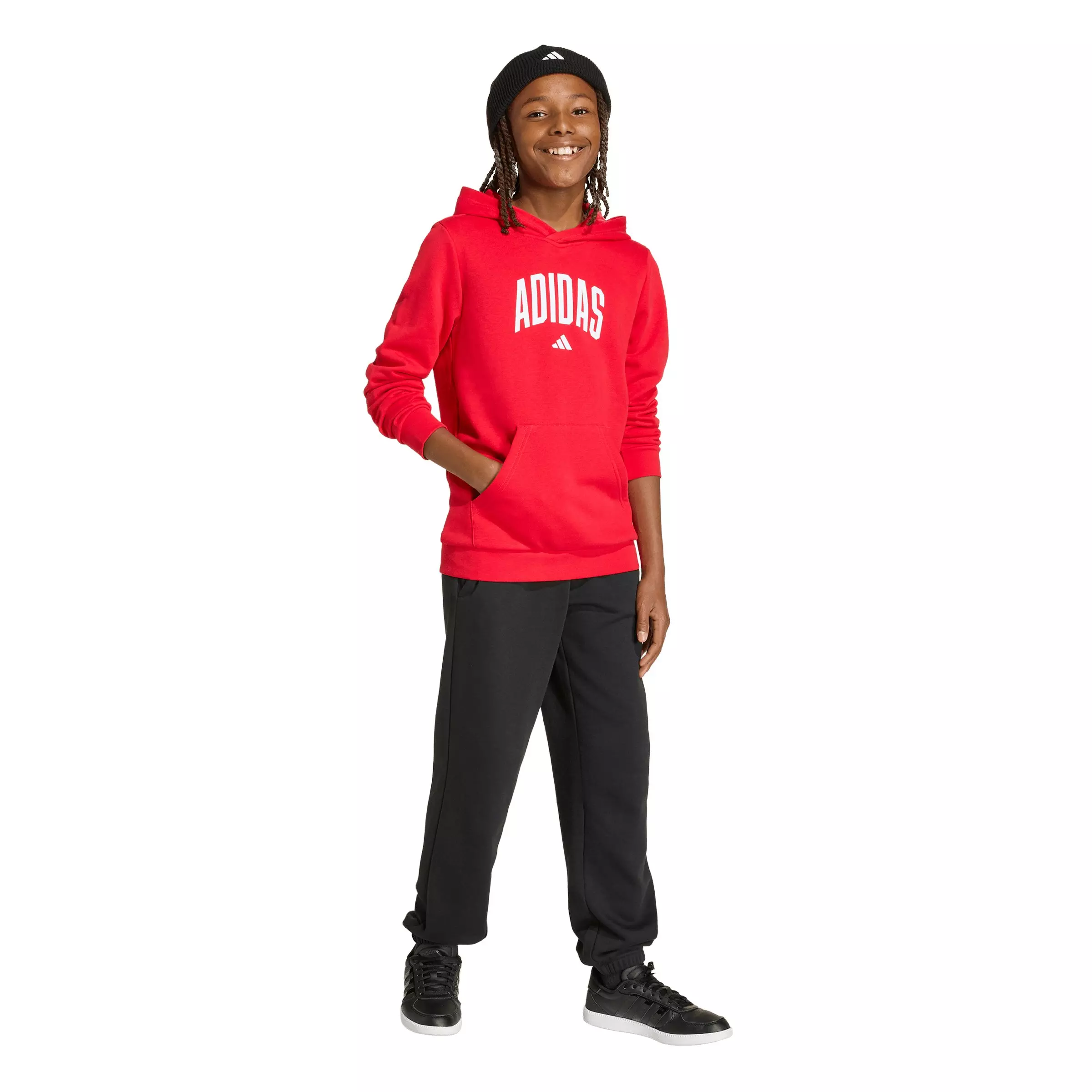 adidas Big Kids' Codes Collegiate Graphic Hoodie - Red - RED