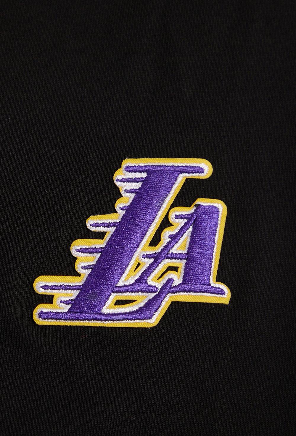 Pro Standard Women's Los Angeles Lakers Retro Classic Jersey Leggings - Black - BLACK Thumbnail View 6