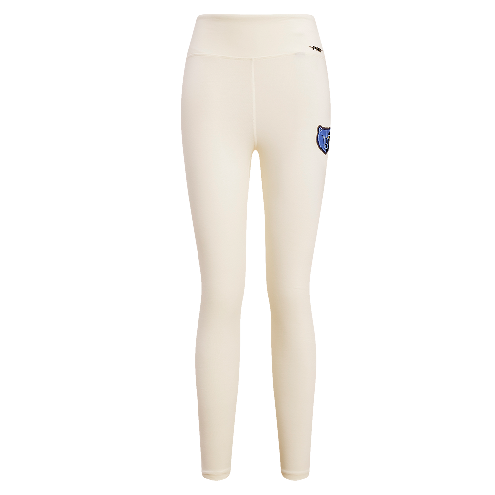 Pro Standard Women's Memphis Grizzlies Retro Classic Jersey Leggings - Eggshell - EGGSHELL Thumbnail View 1