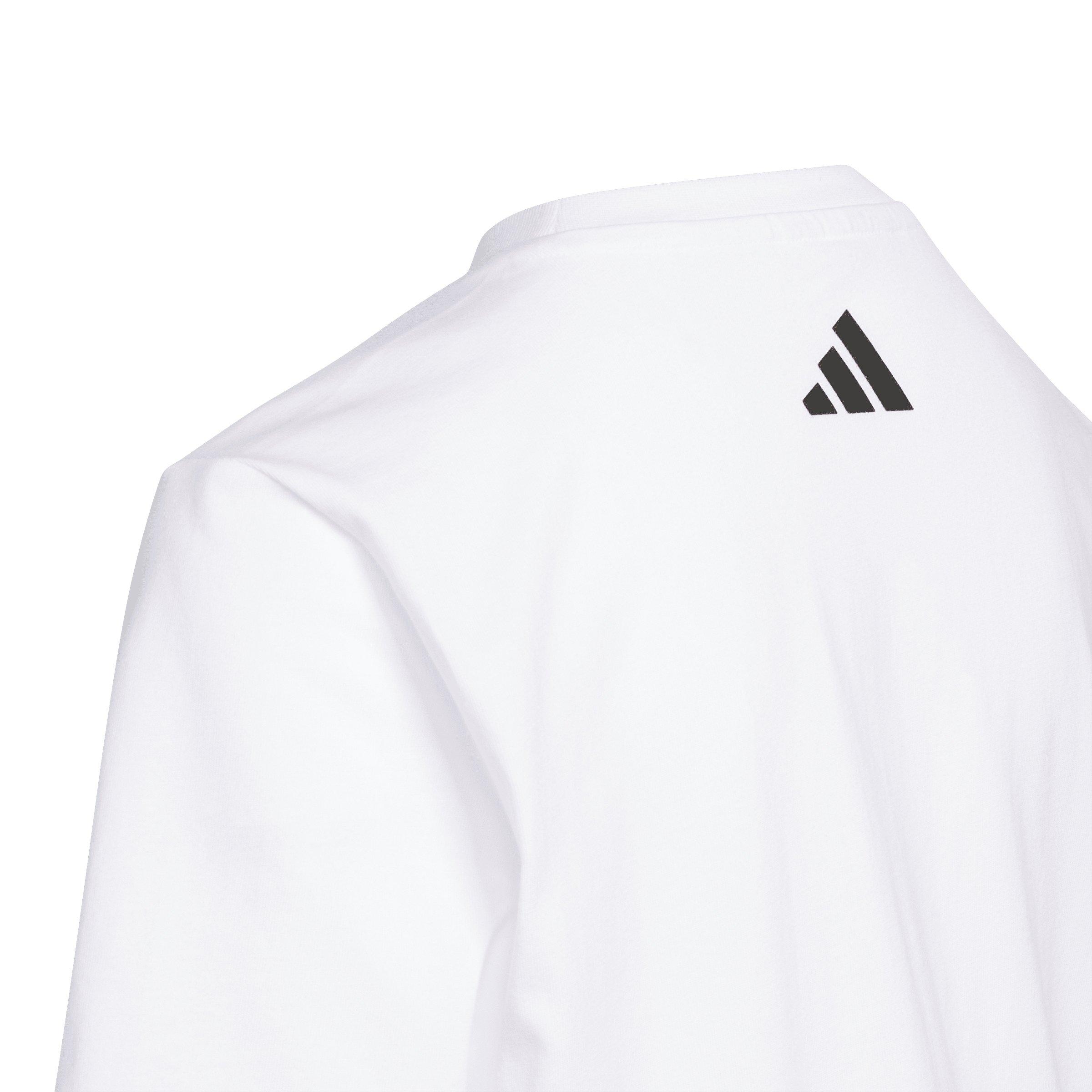 adidas Anthony Edwards Big Boys' White Easter T-Shirt