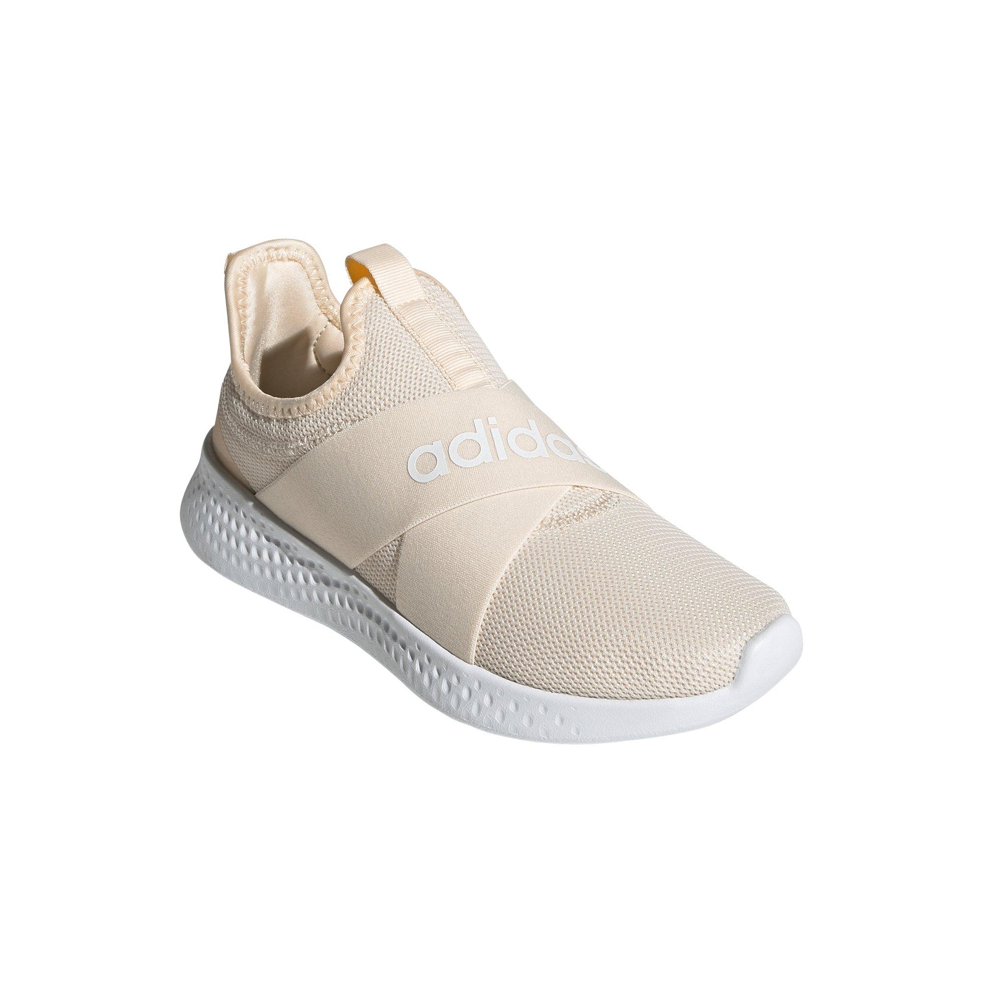 adidas Puremotion Adapt "Wonder White" Women's Shoe - WHITE/ORANGE Thumbnail View 3