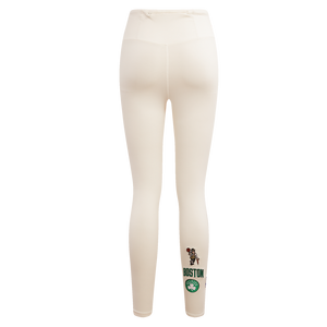 Pro Standard Women's Boston Celtics Retro Classic Jersey Leggings - Eggshell