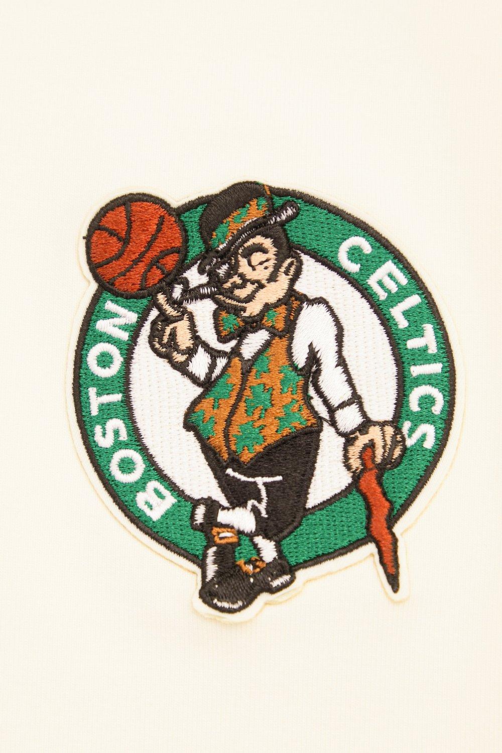 Pro Standard Women's Boston Celtics Retro Classic Jersey Leggings - Eggshell - EGGSHELL Thumbnail View 6