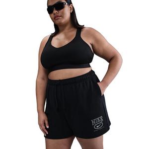 Nike Women's Sportswear Club Fleece 4" Mid-Rise Graphic Shorts