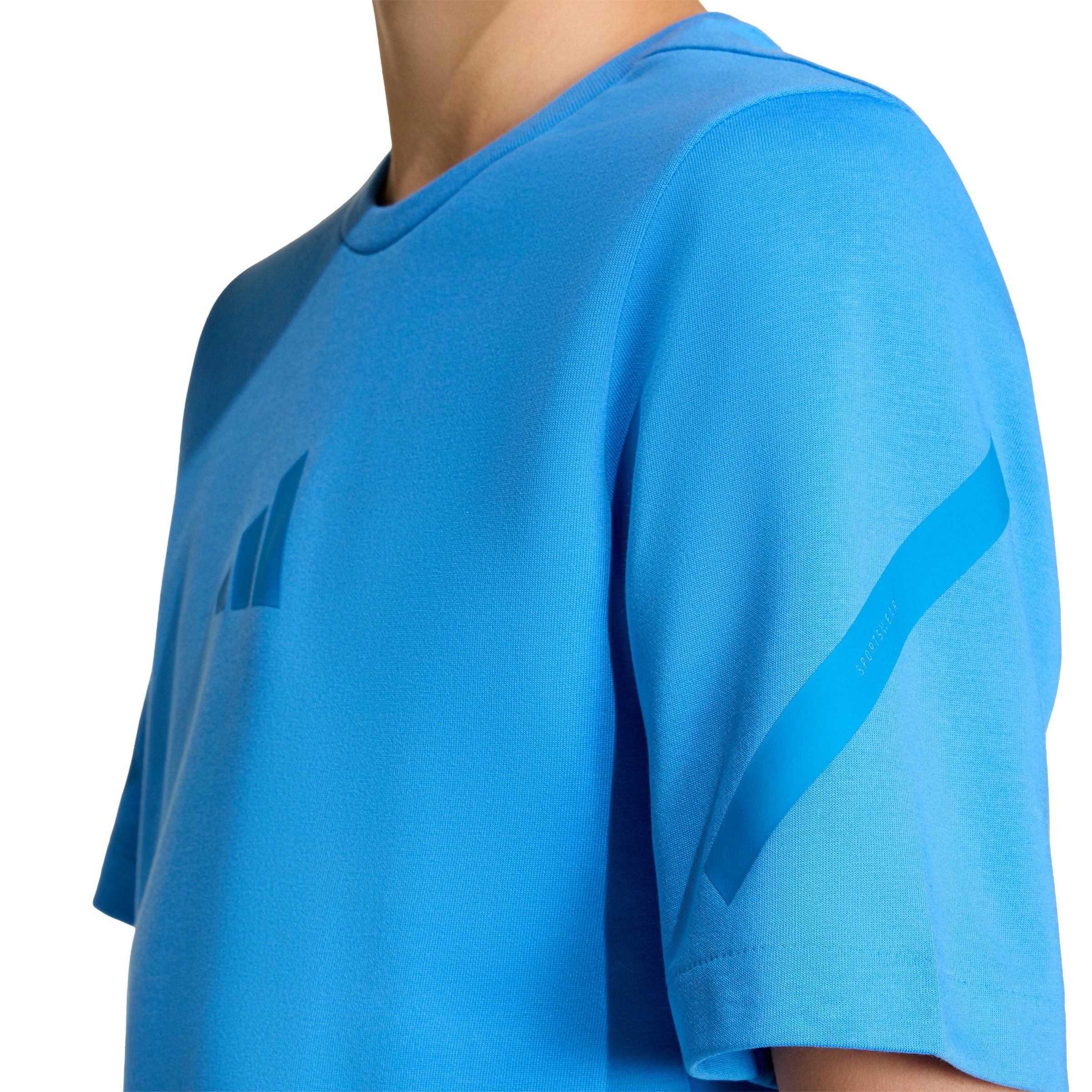 adidas Z.N.E. Big Kids' Blue T-Shirt