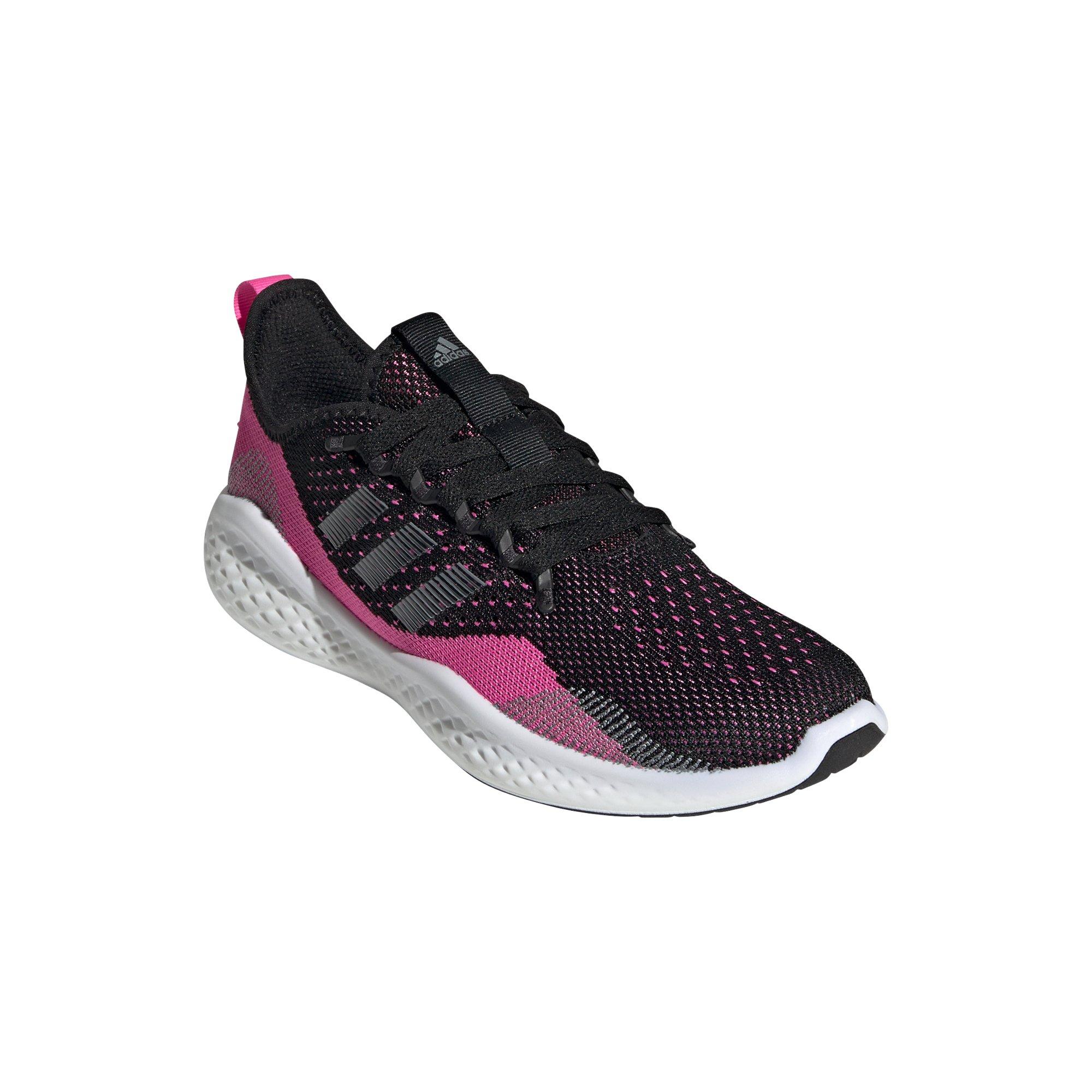 adidas Fluidflow 2.0 "Screaming Pink/Grey/Core Black" Women's Running Shoe - PINK/GREY Thumbnail View 3