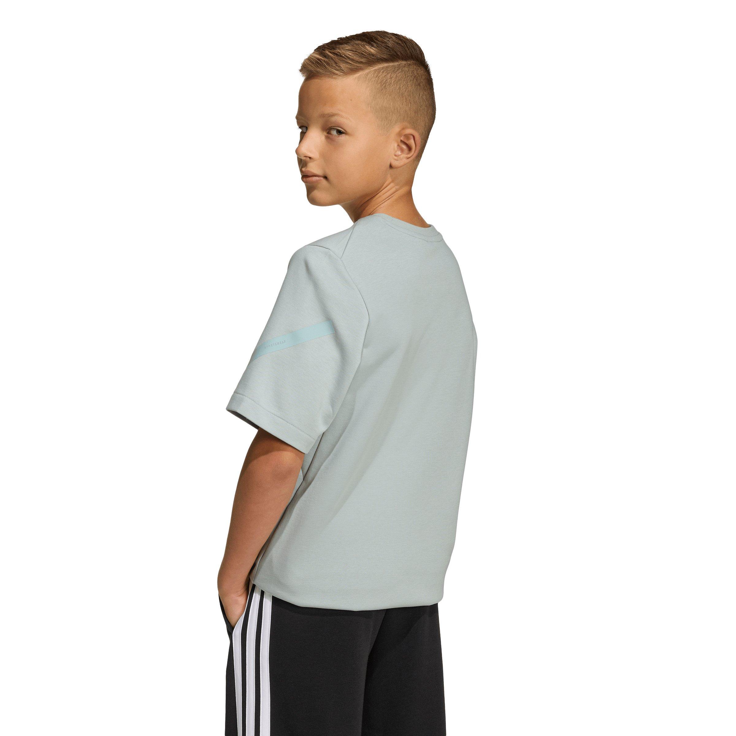 adidas Z.N.E. Big Kids' Light Green T-Shirt
