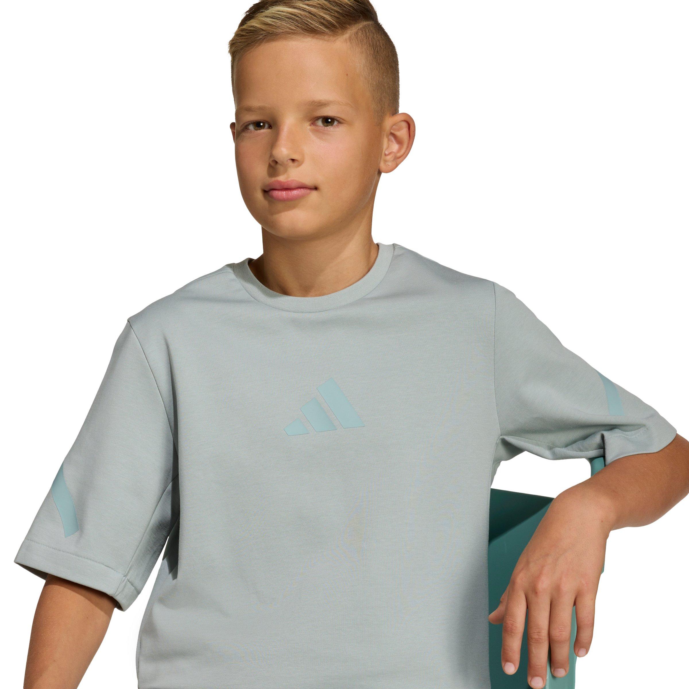 adidas Z.N.E. Big Kids' Light Green T-Shirt