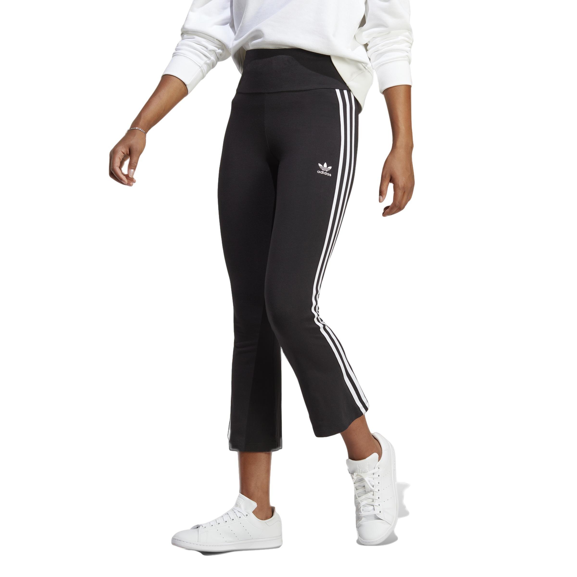 adidas Girls Adicolor Tights Black White - urbanAthletics