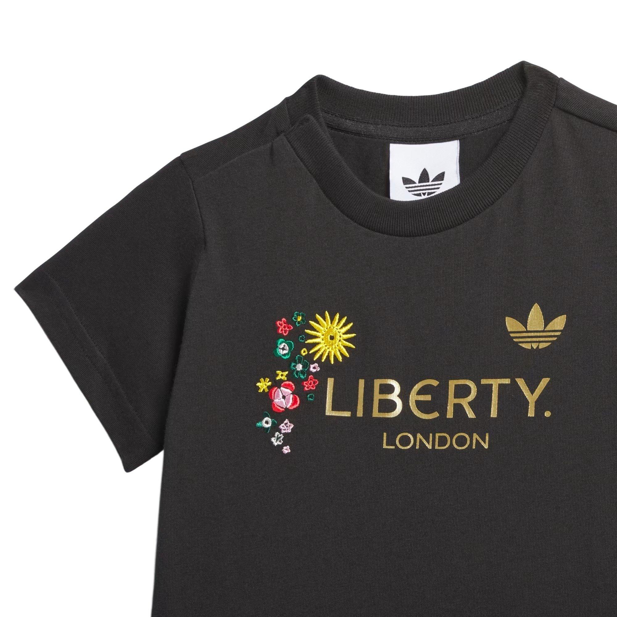 adidas Originals x Liberty London Infant Girls' Black Dress Set