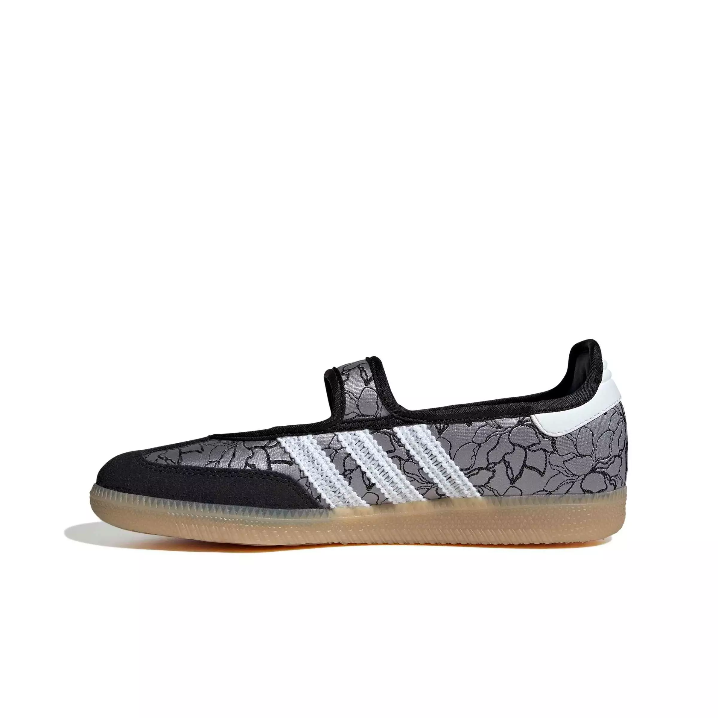 adidas Originals Samba Jane "Core Black/Ftwr White/Gum 4" Women's Shoe - BLACK/WHITE/GUM