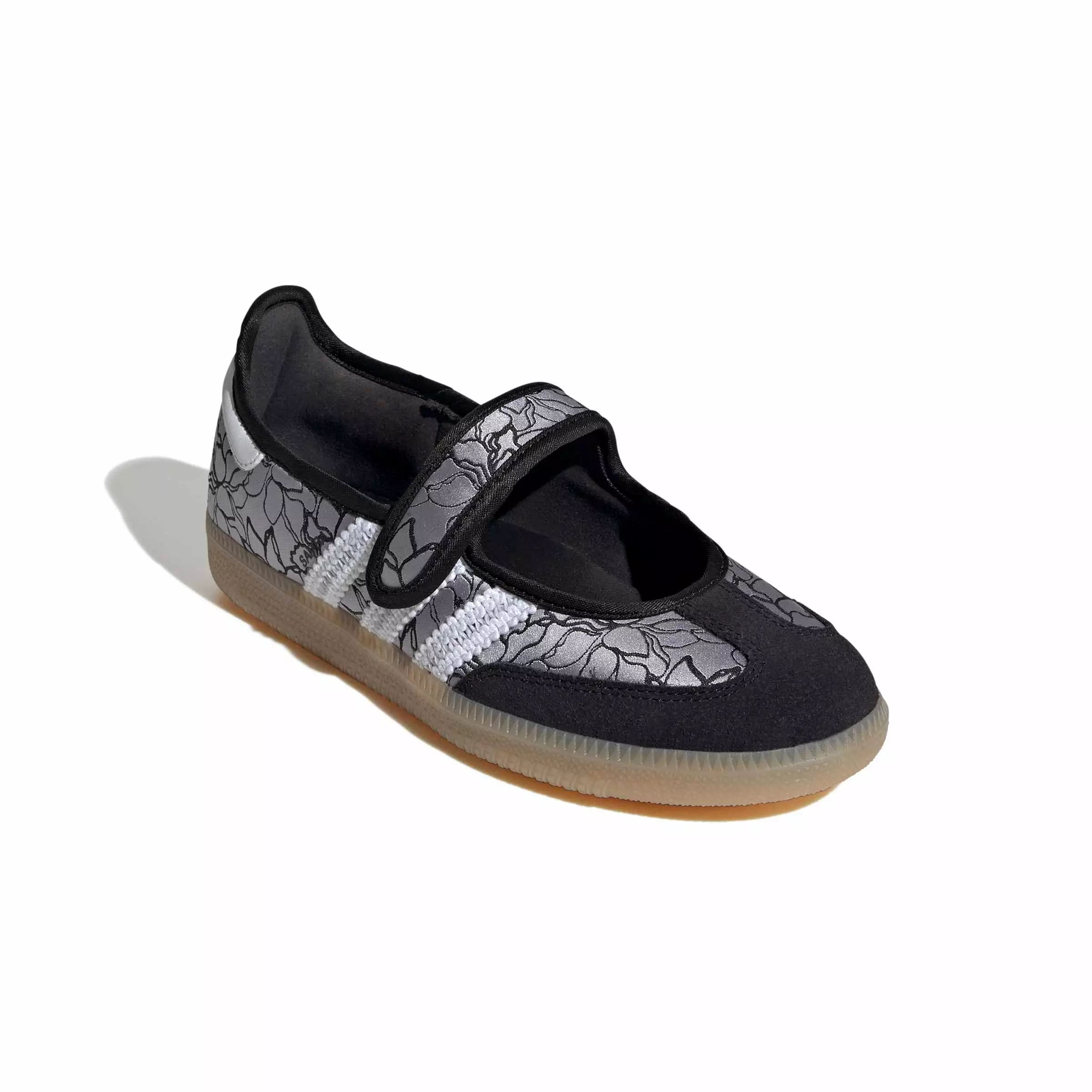adidas Originals Samba Jane "Core Black/Ftwr White/Gum 4" Women's Shoe - BLACK/WHITE/GUM
