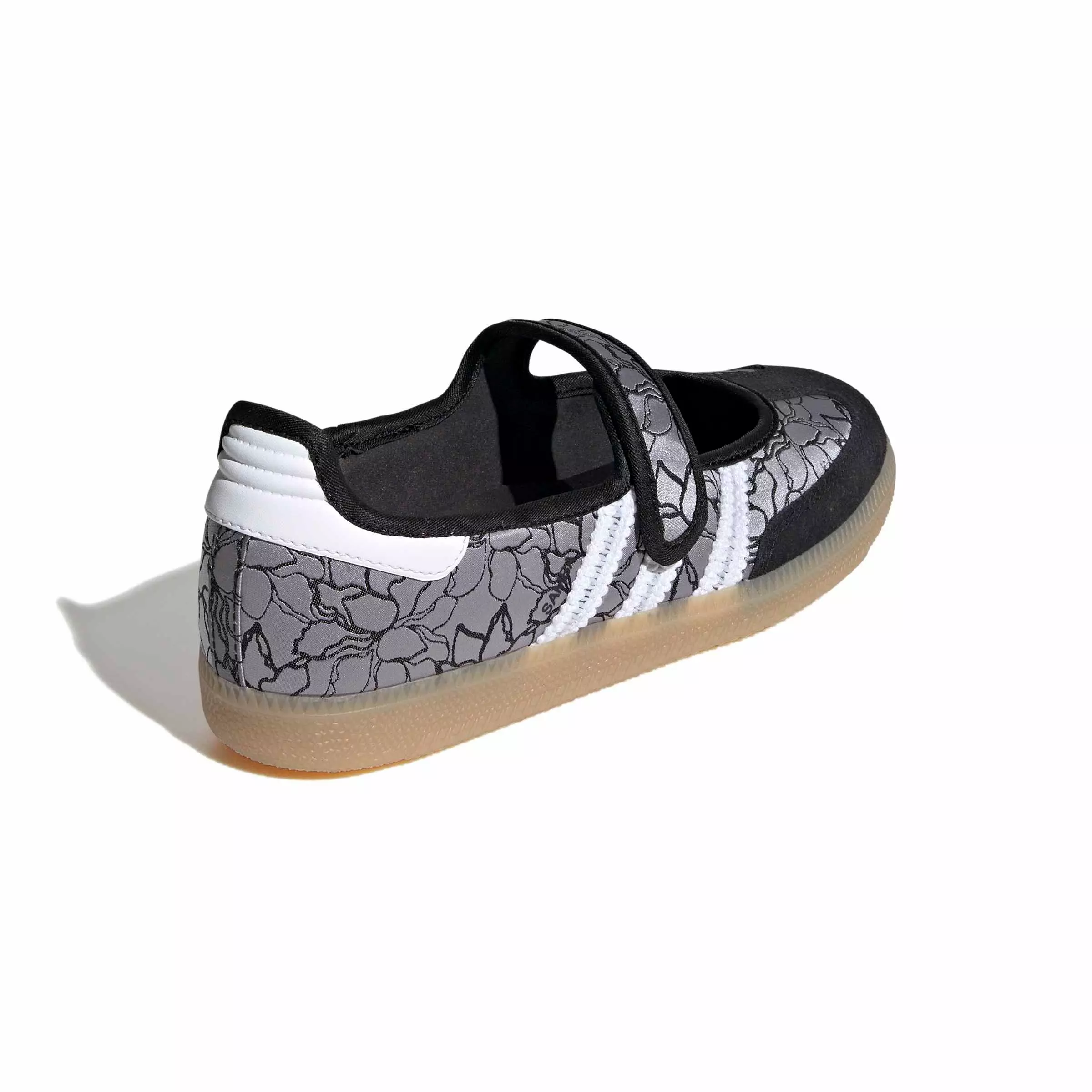 adidas Originals Samba Jane "Core Black/Ftwr White/Gum 4" Women's Shoe - BLACK/WHITE/GUM