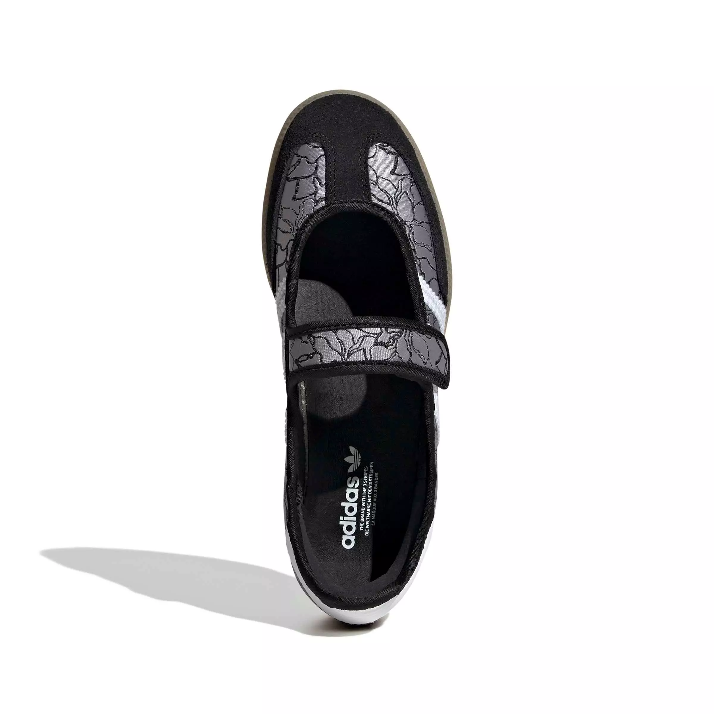 adidas Originals Samba Jane "Core Black/Ftwr White/Gum 4" Women's Shoe - BLACK/WHITE/GUM