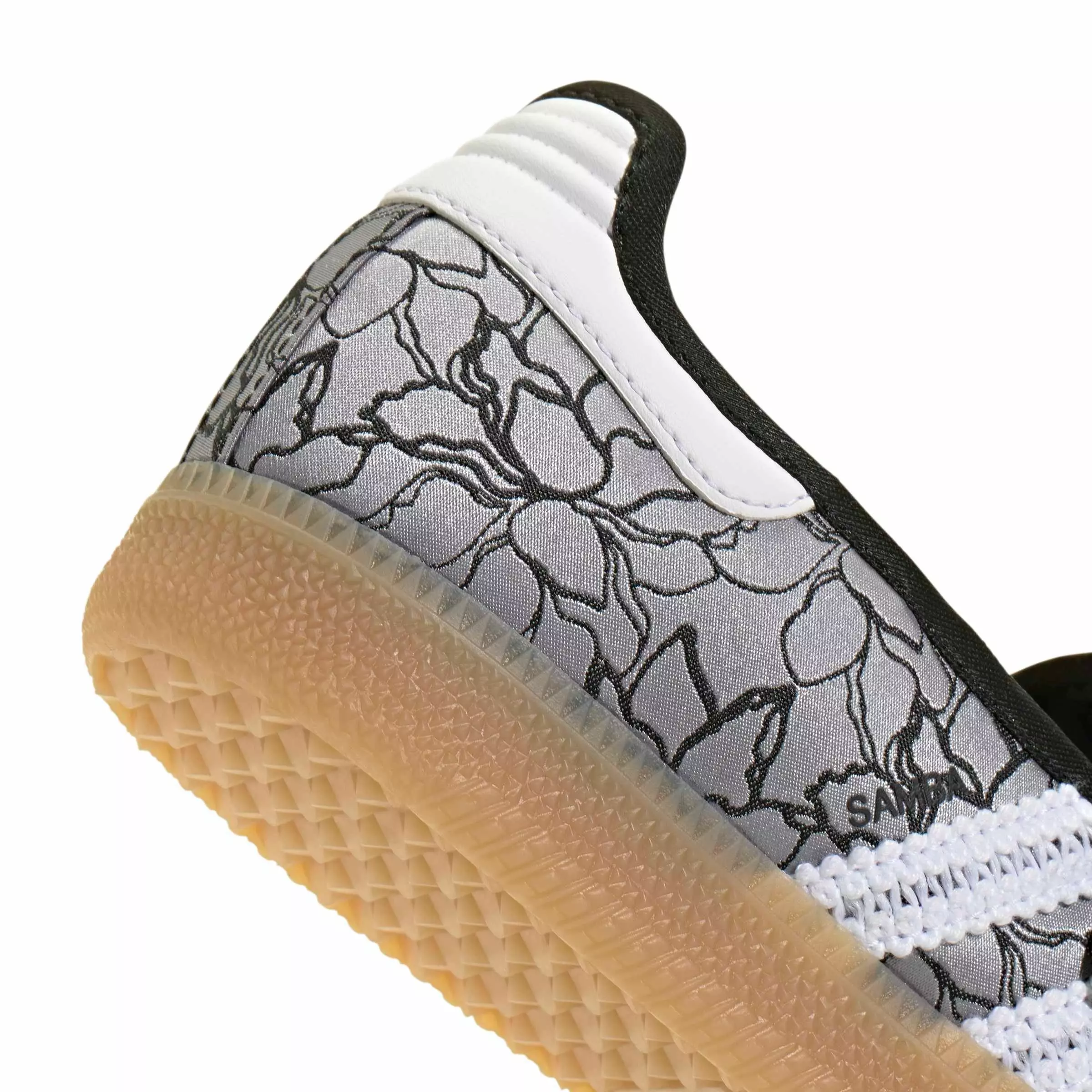 adidas Originals Samba Jane "Core Black/Ftwr White/Gum 4" Women's Shoe - BLACK/WHITE/GUM