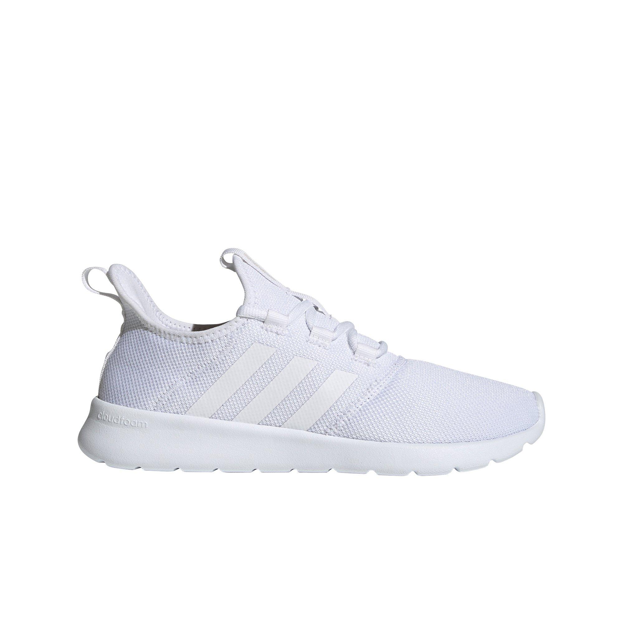 Adidas white clearance cloudfoam shoes