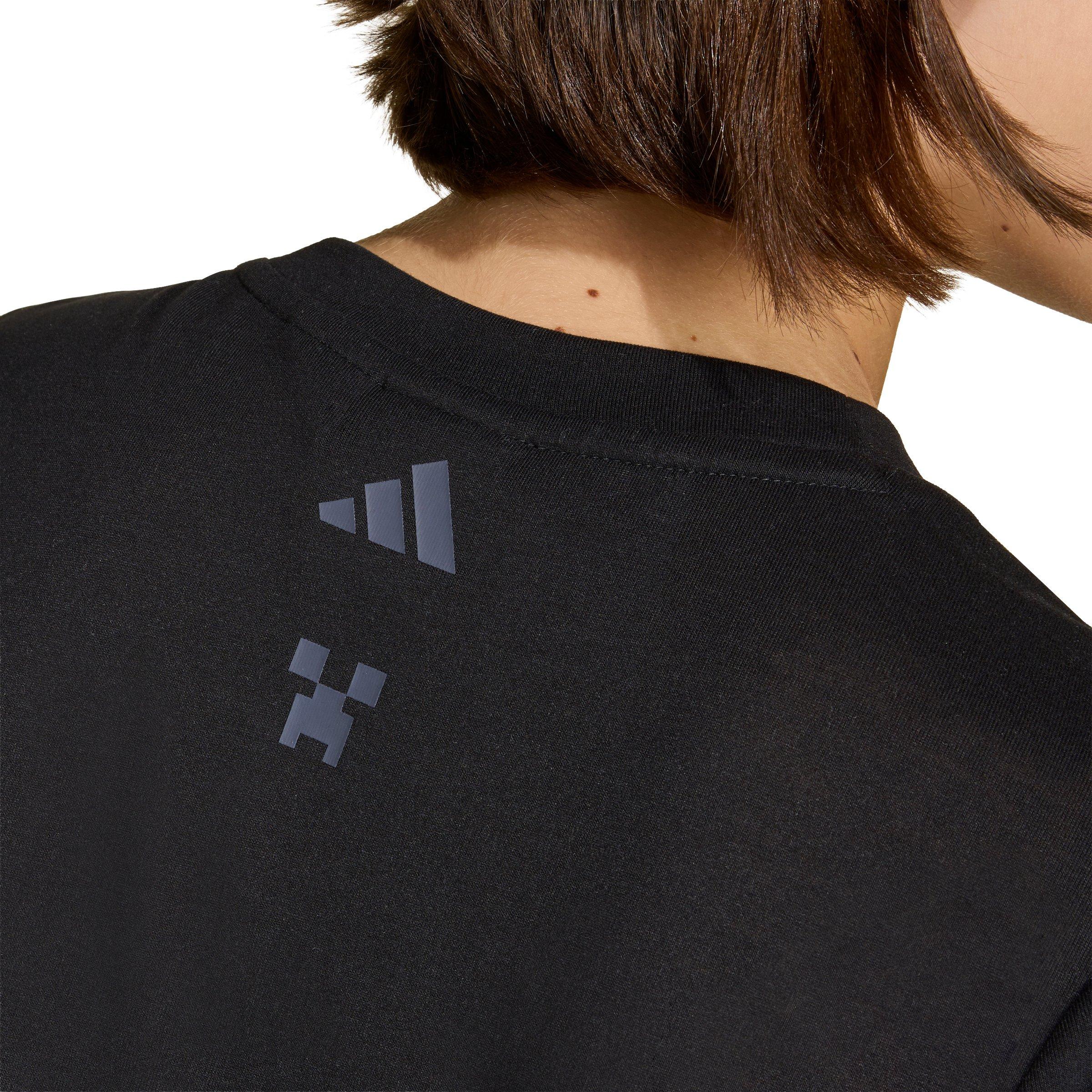 adidas Minecraft Training Big Kids' Black T-Shirt