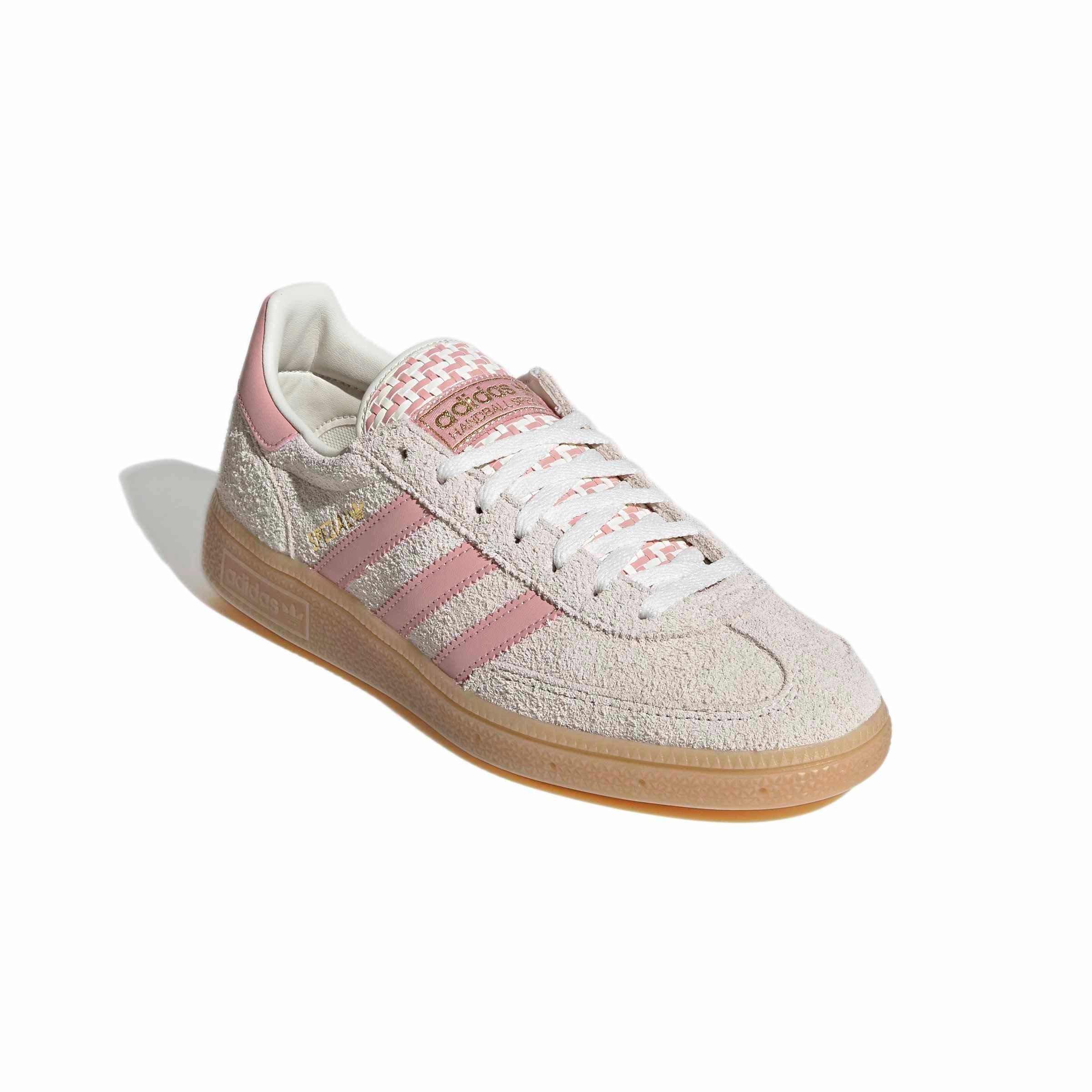 adidas Originals Handball Spezial "Off White/Wonder Mauve/Gold Metallic" Women's Shoe - OFF WHITE/MAUVE/GOLD