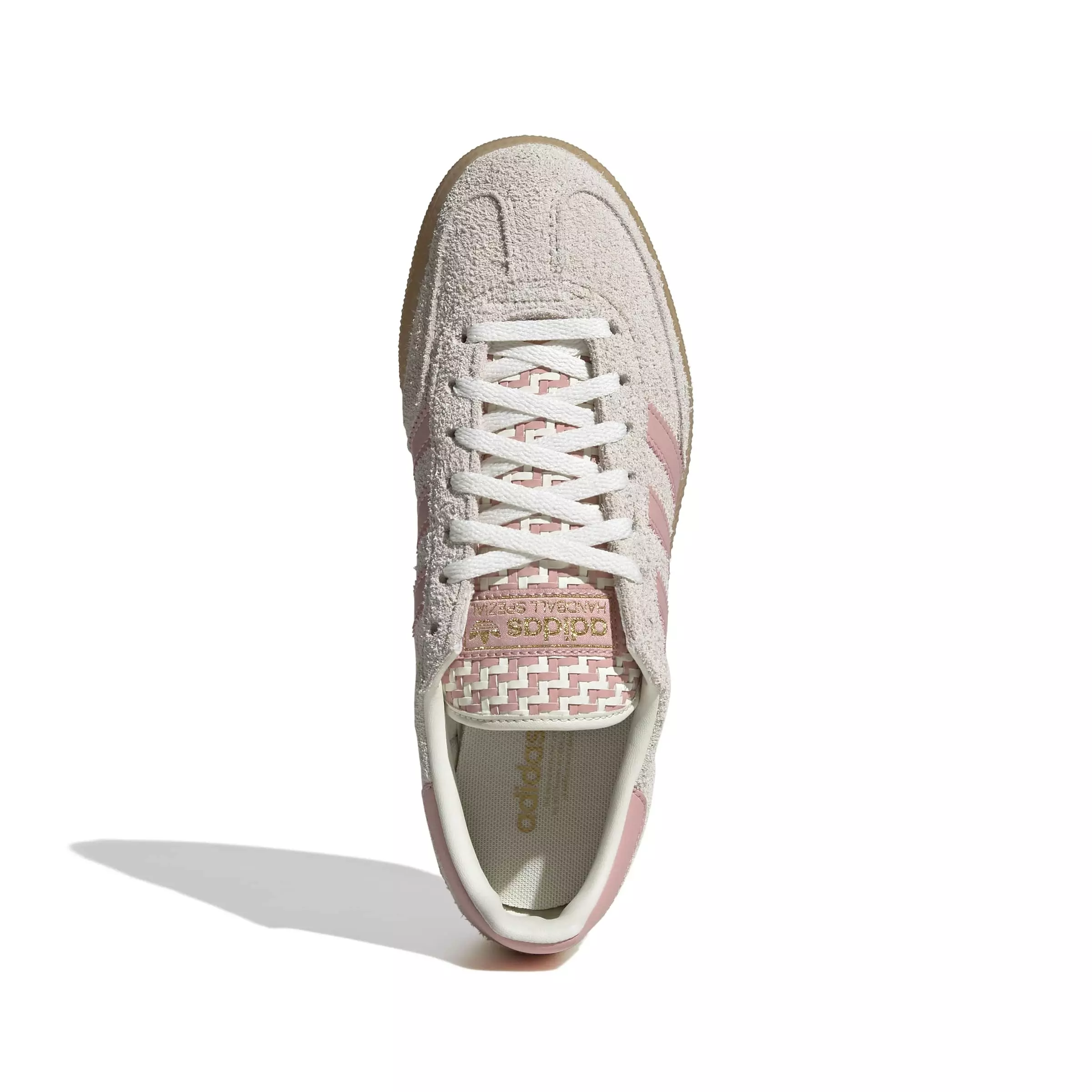 adidas Originals Handball Spezial "Off White/Wonder Mauve/Gold Metallic" Women's Shoe - OFF WHITE/MAUVE/GOLD