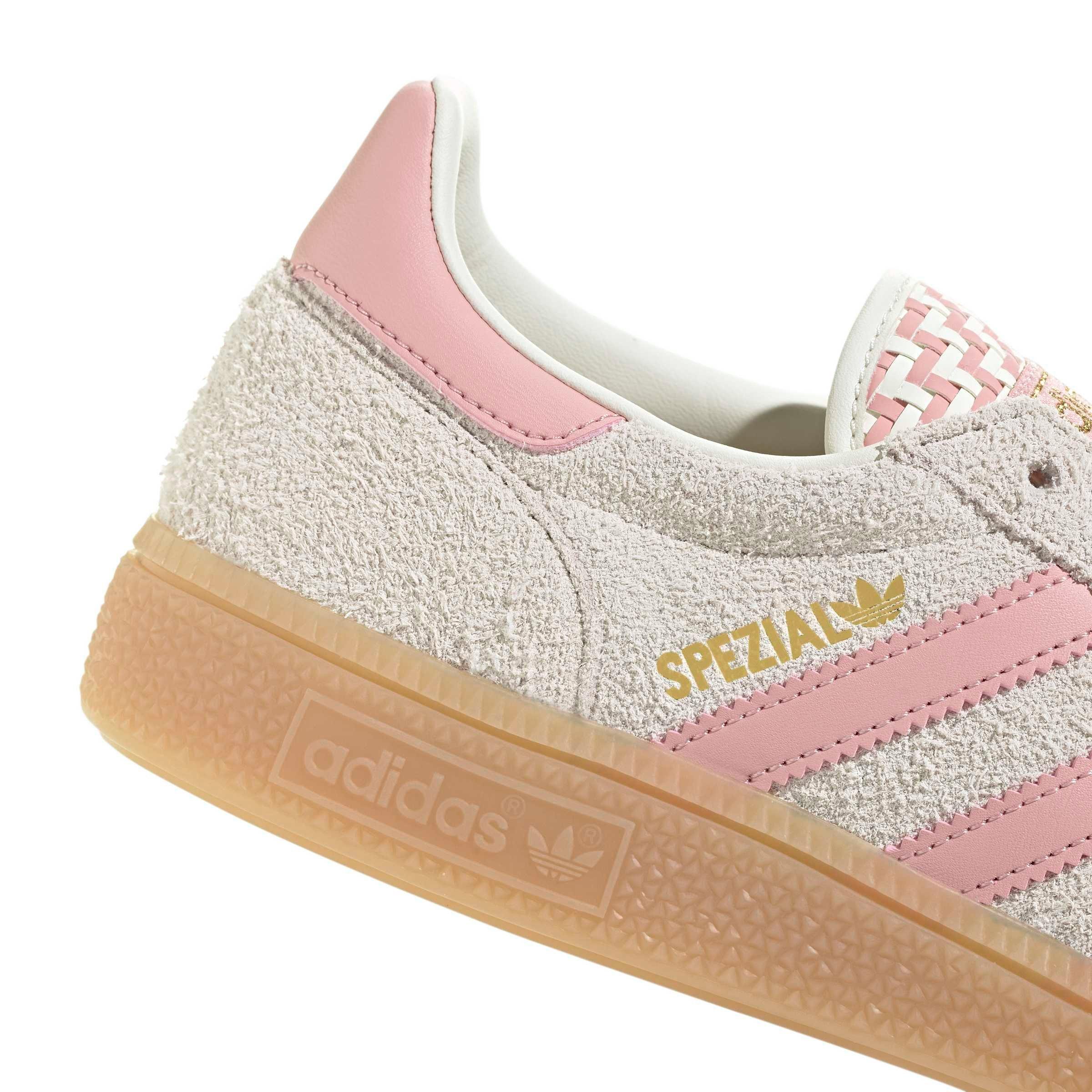 adidas Originals Handball Spezial "Off White/Wonder Mauve/Gold Metallic" Women's Shoe - OFF WHITE/MAUVE/GOLD