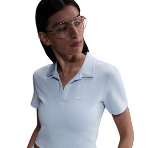 Nike Women's Sportswear Essential Short-Sleeve Polo Top