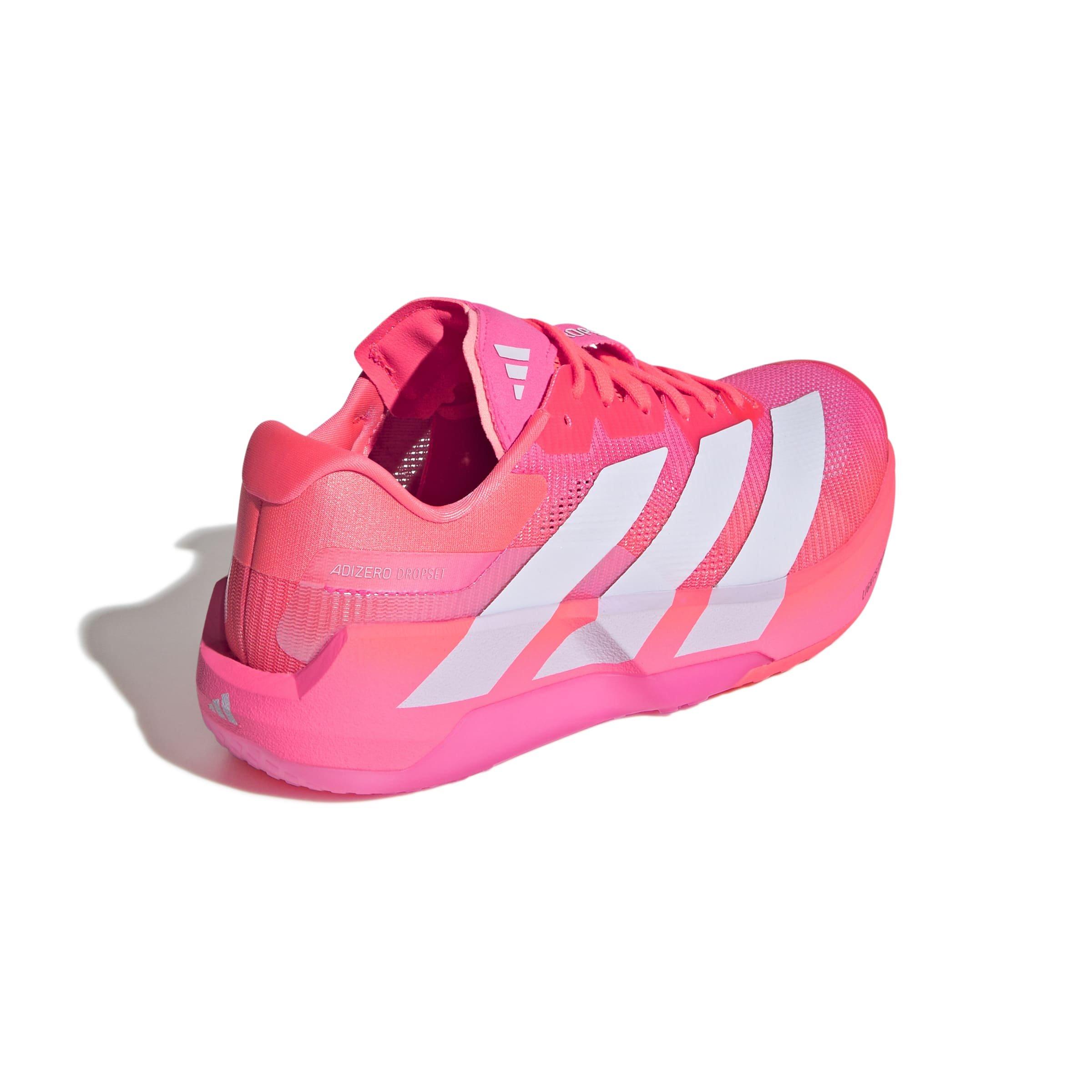 adidas Adizero Dropset Pro "Solar Turbo/Frozen Purple/Lucid Pink" Women's Training Shoe - TURBO/PURPLE/PINK