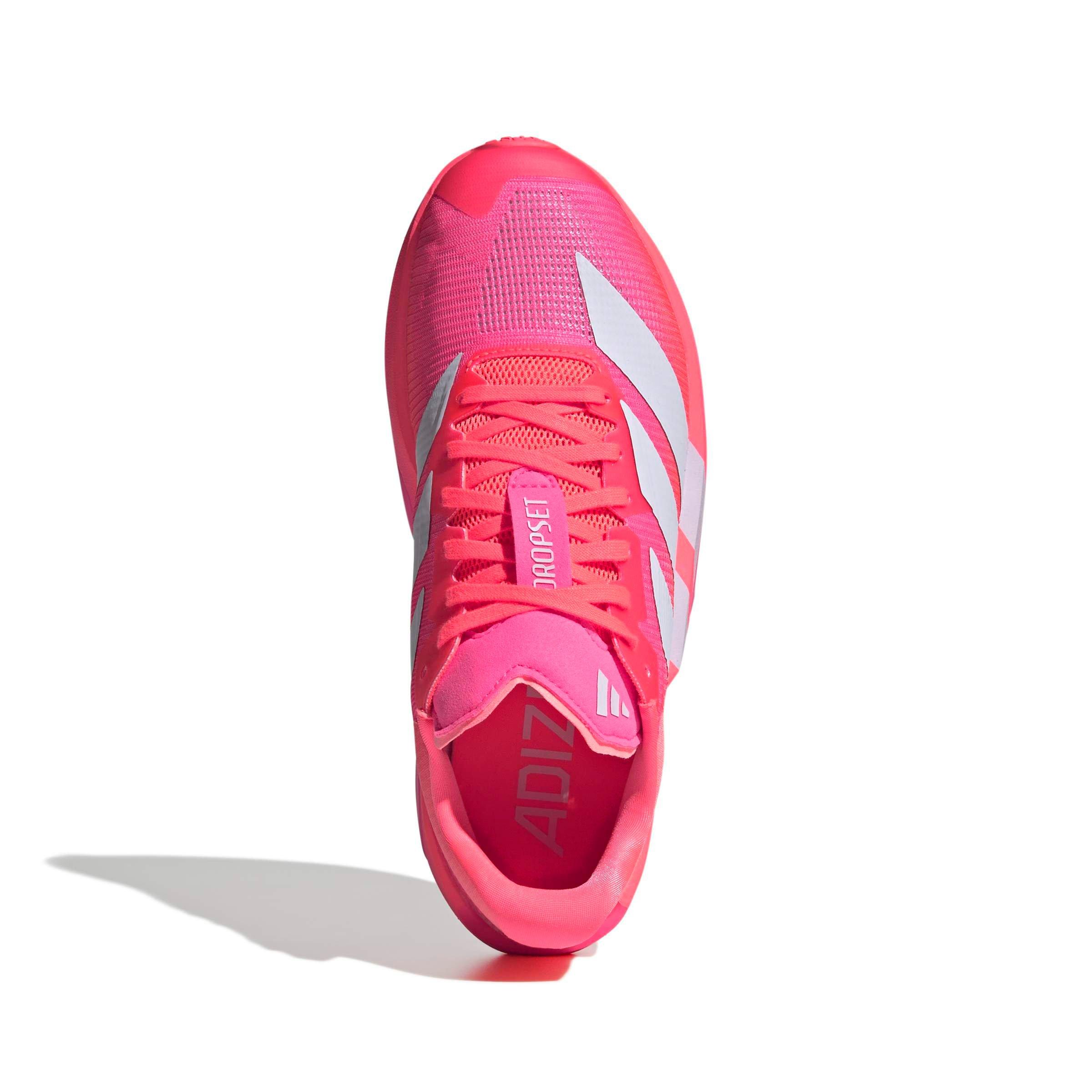 adidas Adizero Dropset Pro "Solar Turbo/Frozen Purple/Lucid Pink" Women's Training Shoe - TURBO/PURPLE/PINK