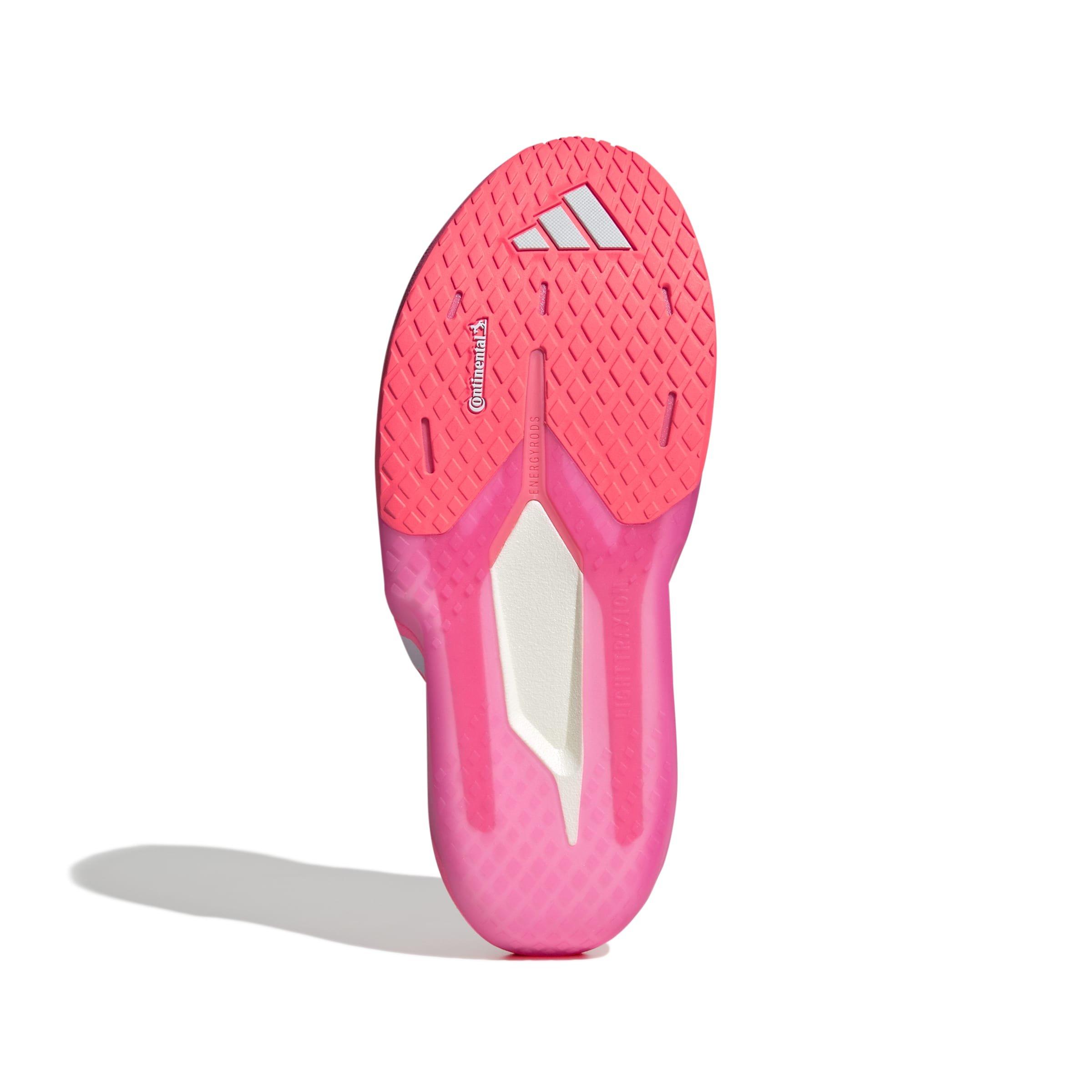 adidas Adizero Dropset Pro "Solar Turbo/Frozen Purple/Lucid Pink" Women's Training Shoe - TURBO/PURPLE/PINK