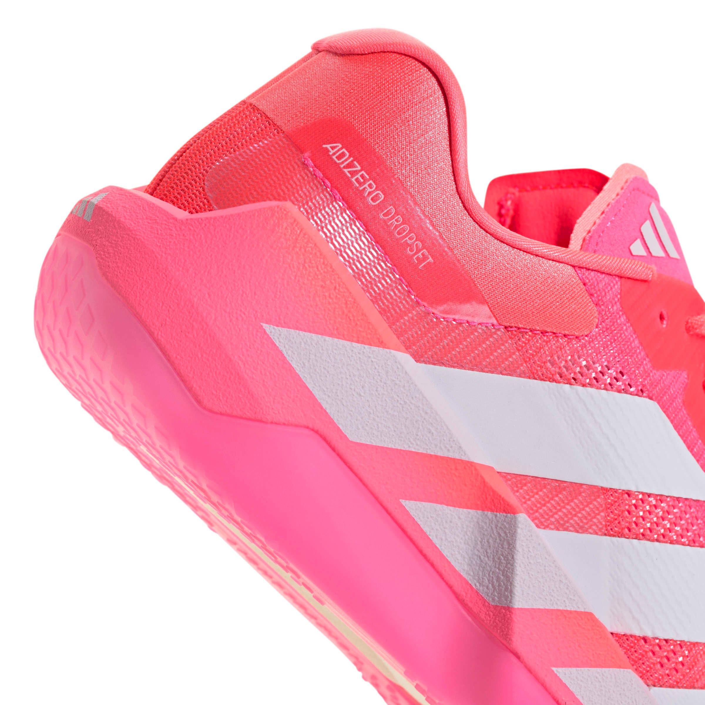adidas Adizero Dropset Pro "Solar Turbo/Frozen Purple/Lucid Pink" Women's Training Shoe - TURBO/PURPLE/PINK